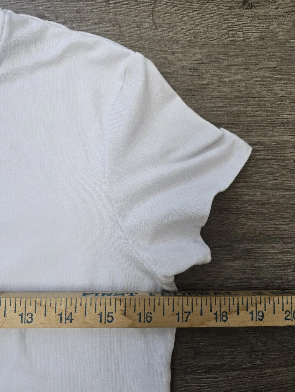 Alo Basic White Tee Size Medium